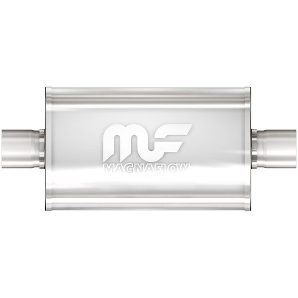 MagnaFlow 5 X 8in. Oval Straight-Through Performance Exhaust Muffler 1